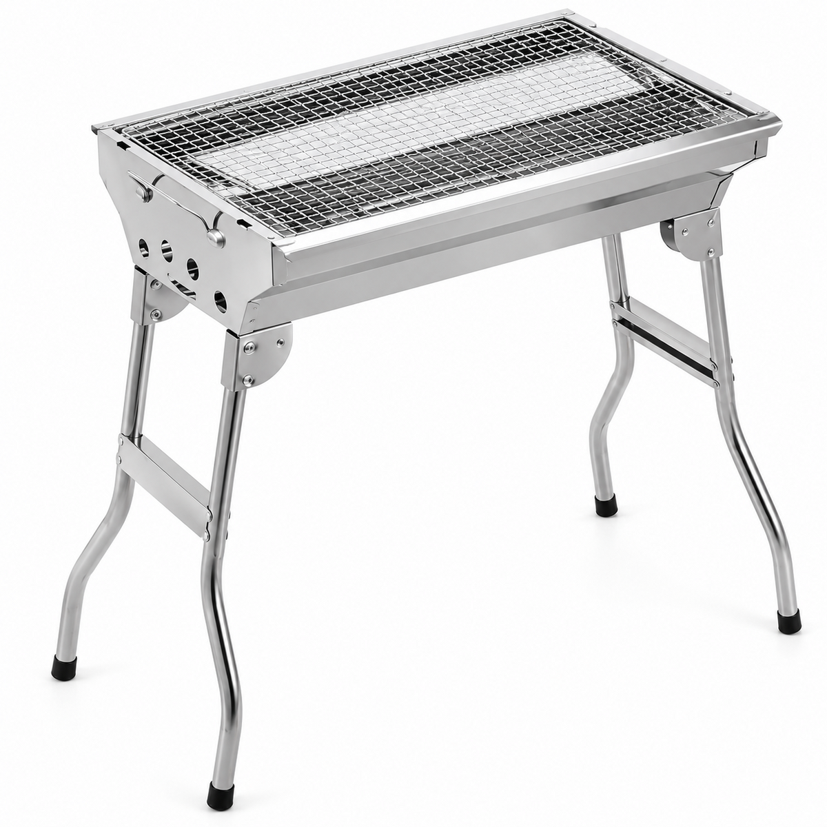 🔥 BBQ Grill | Stainless Steel | Outdoor Cooking | Gift for Grillers | Foldable Design