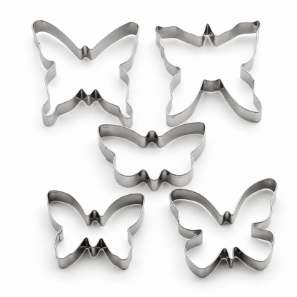 🦋 Cake Molds | Stainless Steel | Baking Fun | Gift for Bakers | Butterfly Shapes