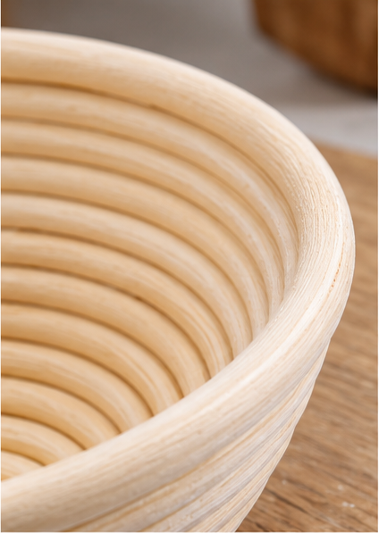 🍞 Bread Proofing | Rattan & Cotton | Home Baking | Gift for Bakers | Artisan Shape