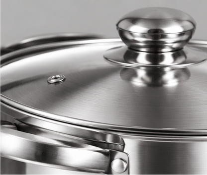 🍲 Cookware | Stainless Steel Kitchen | Home Chefs | Mirror Finish