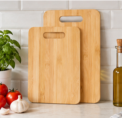 🍃 Cutting Board | Bamboo | Kitchen Prep | Gift for Home Cooks | Natural Grain  Why It Belongs in Your Kitchen