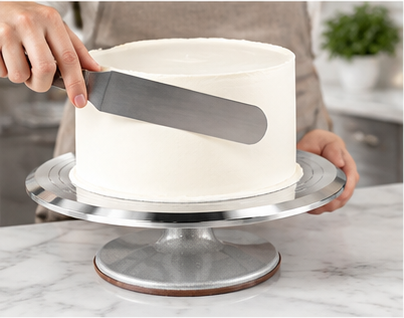 🎂 Cake Decorating | Stainless Steel | Baking Studio | Gift for Bakers | Pro Finish