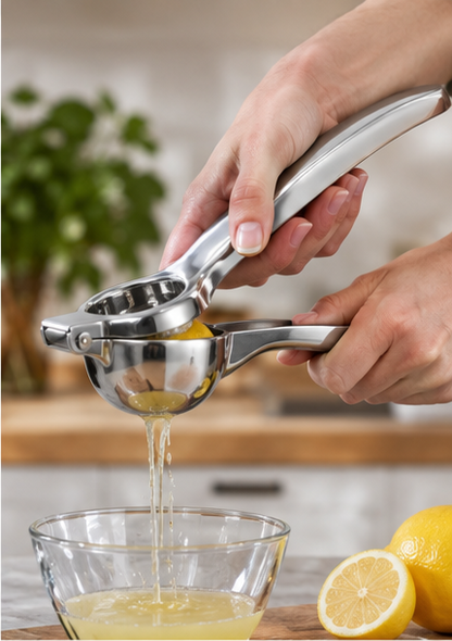 🍋 Citrus Press | Steel | Kitchen | Home Cooks | Sleek Shine