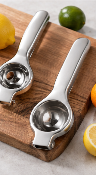 🍋 Citrus Press | Steel | Kitchen | Home Cooks | Sleek Shine