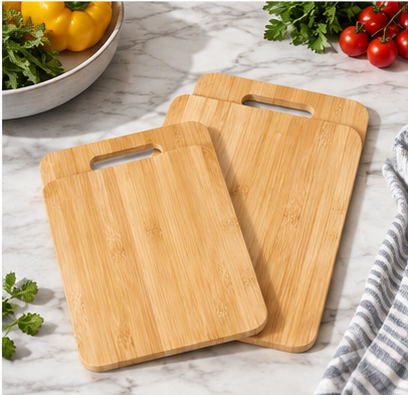 🍃 Cutting Board | Bamboo | Kitchen Prep | Gift for Home Cooks | Natural Grain  Why It Belongs in Your Kitchen