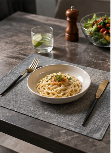 🍽️ Placemats | Faux Leather | Dining Table | Gift for Homes | Modern Color Palette