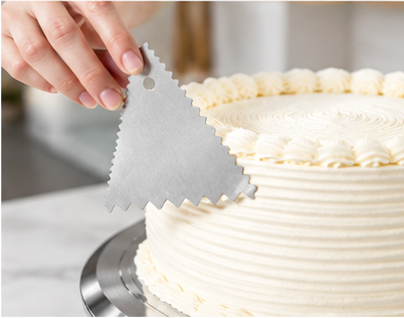 🎂 Cake Decorating | Stainless Steel | Baking Studio | Gift for Bakers | Pro Finish
