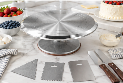 🎂 Cake Decorating | Stainless Steel | Baking Studio | Gift for Bakers | Pro Finish