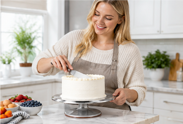 🎂 Cake Decorating | Stainless Steel | Baking Studio | Gift for Bakers | Pro Finish